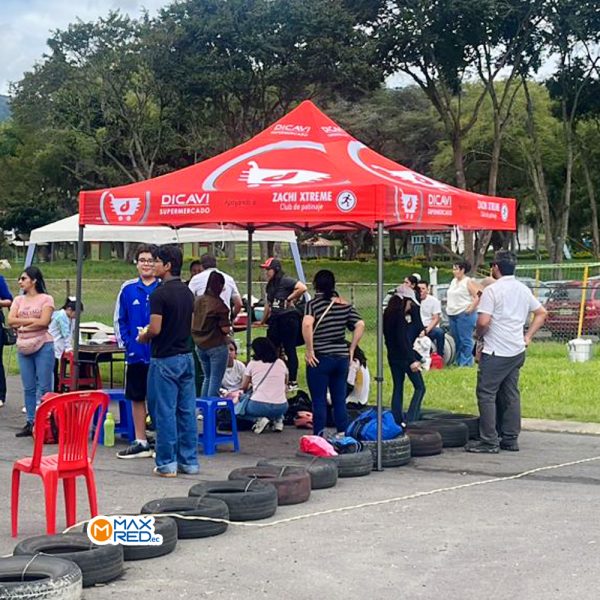 Carpa Plegable Personalizada 3x3 Antifluido – ¡Alta Resistencia y Diseño Premium!