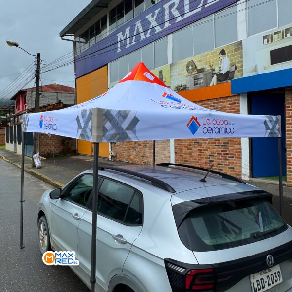 Carpa Plegable Personalizada 3x3 Antifluido – ¡Alta Resistencia y Diseño Premium!