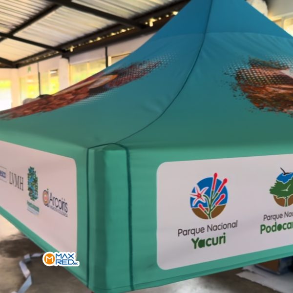 Carpa Plegable Personalizada 3x3 Antifluido – ¡Alta Resistencia y Diseño Premium!