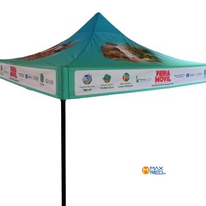 Carpa Plegable Personalizada 3x3 Antifluido – ¡Alta Resistencia y Diseño Premium!