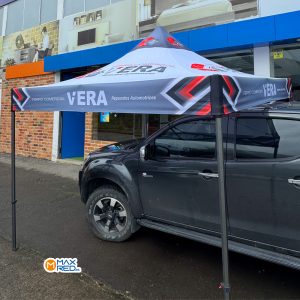 Carpa Plegable Personalizada 3x3 Antifluido – ¡Alta Resistencia y Diseño Premium!