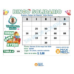 Tablas de Bingo - Imagen 4