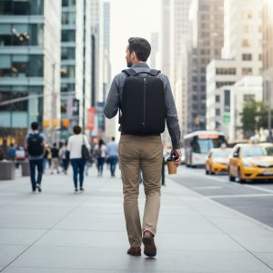 Mochila stone gris o negra - Imagen 4