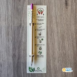 Lápiz con semilla, personalizado - Imagen 5