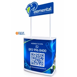 Mesa Stand Plástica Personalizada